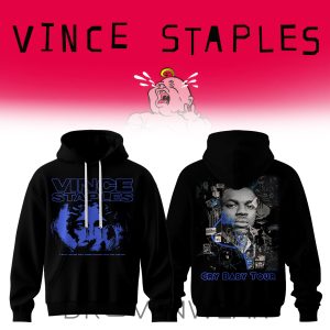 Vince Staples Cry Baby Tour Limited Hoodie by Drovenwear.com