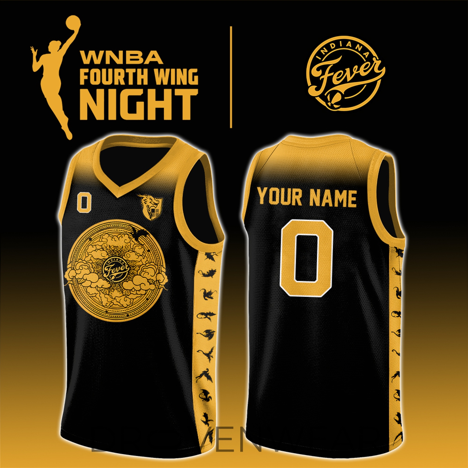 WNBA Fourth Wing Night 2026 All Teams Limited Collector Jersey WNBA Fourth Wing Night 2026 All Teams Limited Collector Jersey