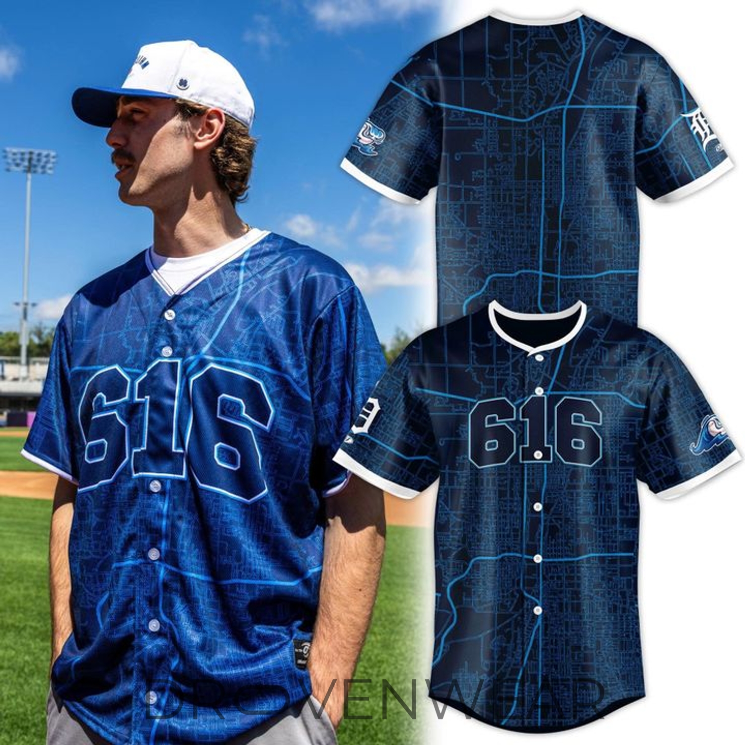 West Michigan Whitecaps 616 City Pride Baseball Jersey West Michigan Whitecaps 616 City Pride Baseball Jersey