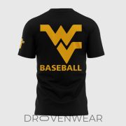 West Virginia Mountaineers JESUS WON Fan Shirt Black Edition 2026 - Image 3