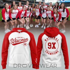 Wisconsin 2026 Womens Hockey National Champions Hoodie by Drovenwear.com