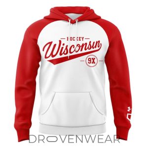 Wisconsin 2026 Womens Hockey National Champions Hoodie by Drovenwear.com