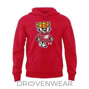 Wisconsin Badgers Cheesehead Football Hoodie Edition by Drovenwear.com