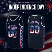 Women's National Basketball Association x Independence Day Edition Jersey Custom For Fans Black - Image 7