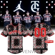 Yomiuri Giants Jordan Floral Bandana Baseball Jersey Limited Edition
