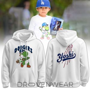 Yoshinobu Yamamoto Dodgers Easter Egg Graphic Hoodie by Drovenwear.com