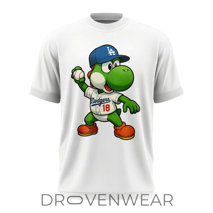 Yoshinobu Yamamoto LA Dodgers Baseball Fan Shirt - Image 2