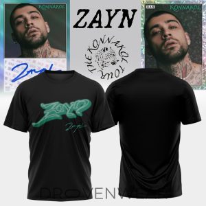 Zayn Malik Konnakol World Tour Graphic Shirt by Drovenwear.com