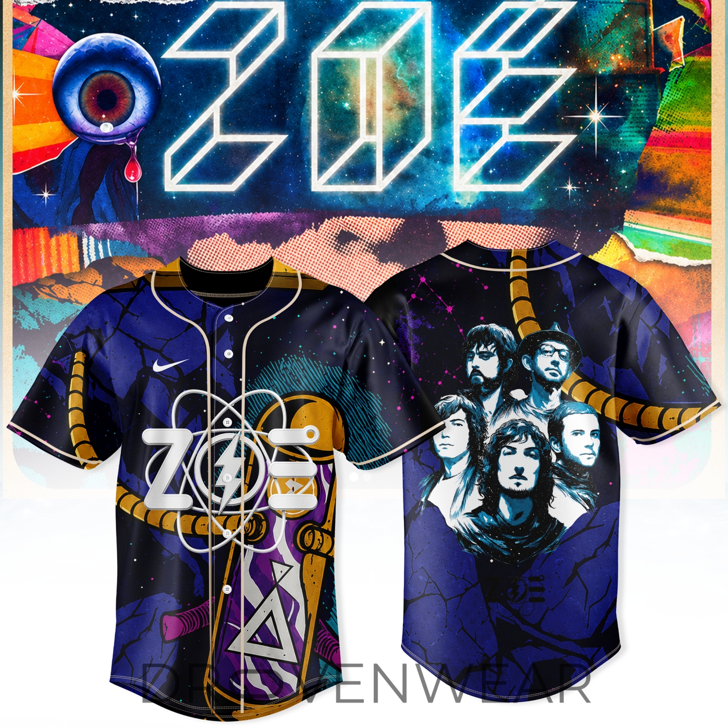 Zoé MEMOREX + REXSEXEX + MÁS Tour 2026 Premium Jersey Zoé MEMOREX + REXSEXEX + MÁS Tour 2026 Premium Jersey
