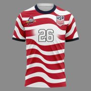 Portland Sea Dogs x Team USA FIFA World Cup 2026 Soccer Jersey