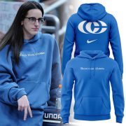 Caitlin Clark "Shoot More Threes" 2026 Limited Edition Blue Hoodie