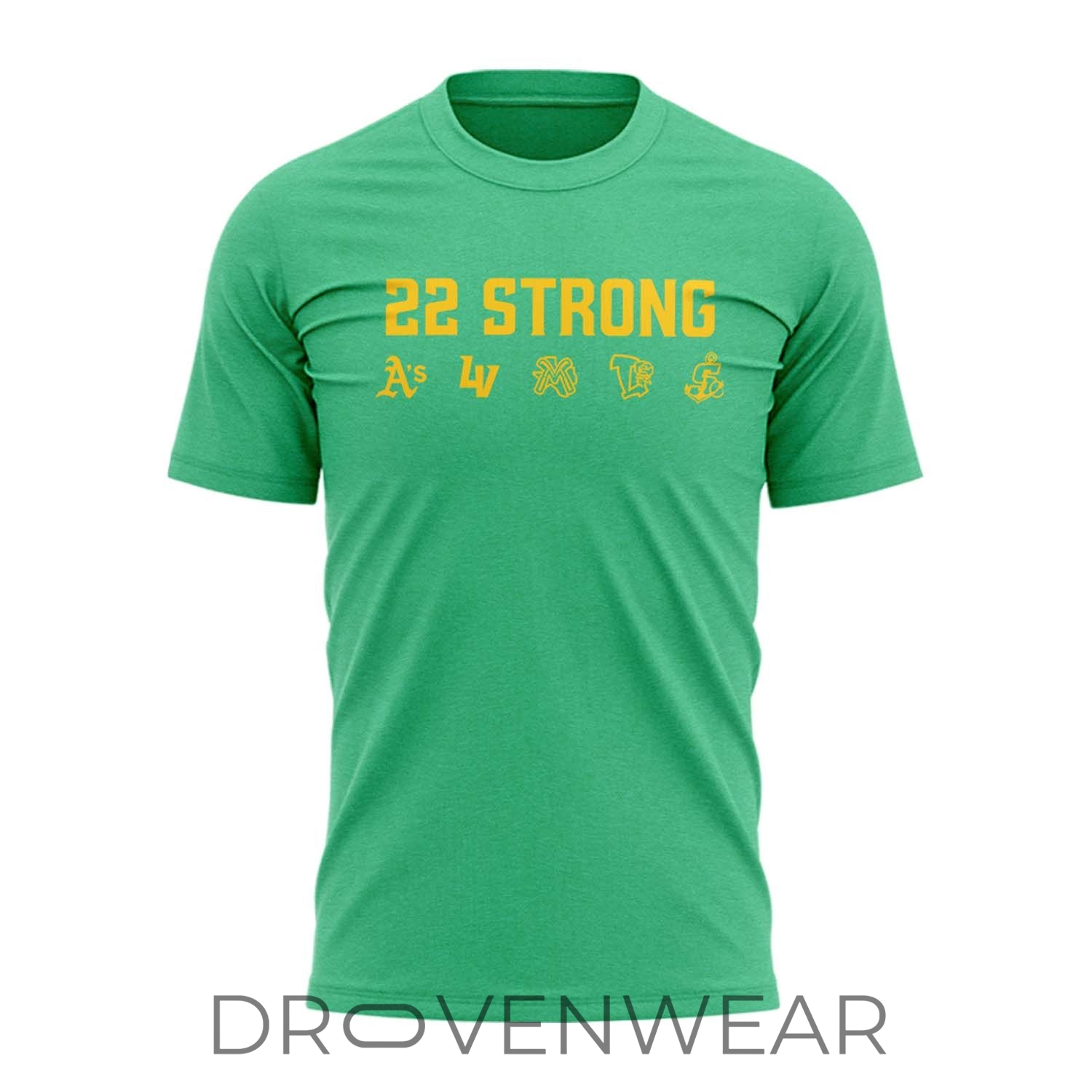 2026 A's Ryan Lasko "22 Strong" T-shirt 2026 A's Ryan Lasko "22 Strong" T-shirt