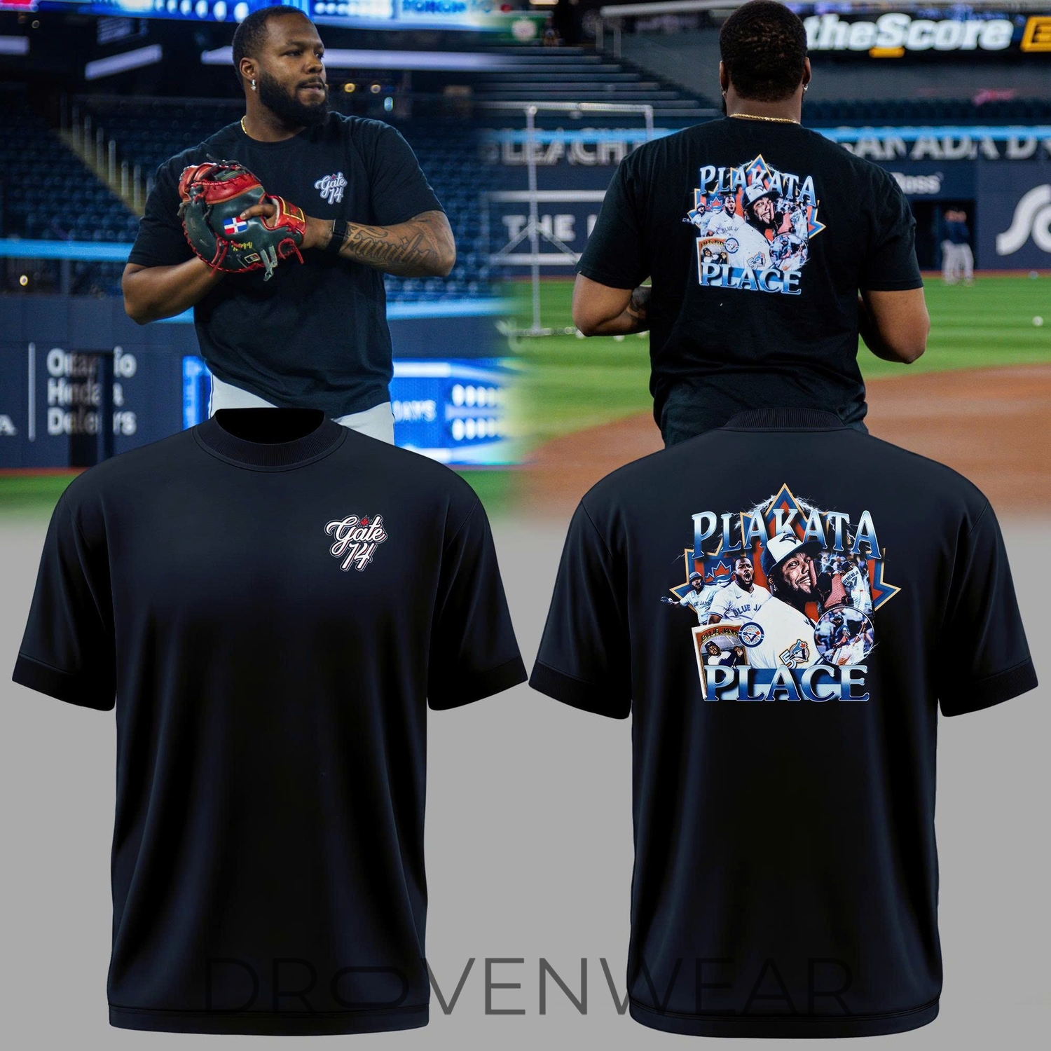 2026 Gate 14 Toronto Blue Jays T-Shirt 2026 Gate 14 Toronto Blue Jays T-Shirt