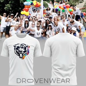 2026 Happy Pride Chicago Bears TShirt by Drovenwear.com