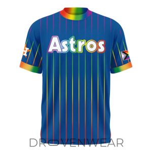 2026 Houston Astros Pride Night TShirt by Drovenwear.com