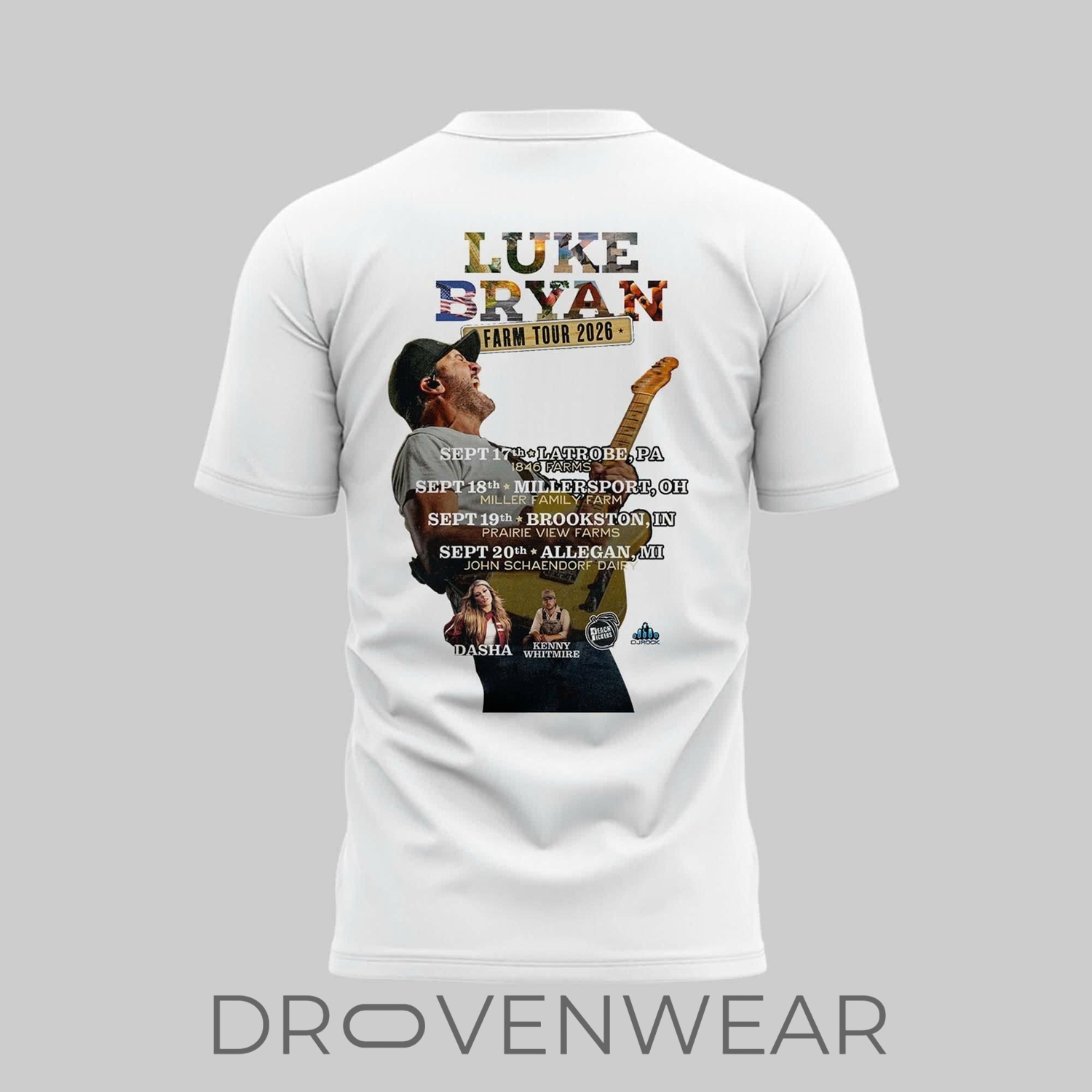 2026 Luke Bryan Farm Tour T-Shirt 2026 Luke Bryan Farm Tour T-Shirt