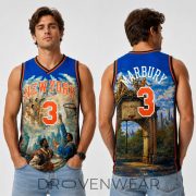 2026 New York Knicks Stephon Marbury Hardwood Basketball Jersey