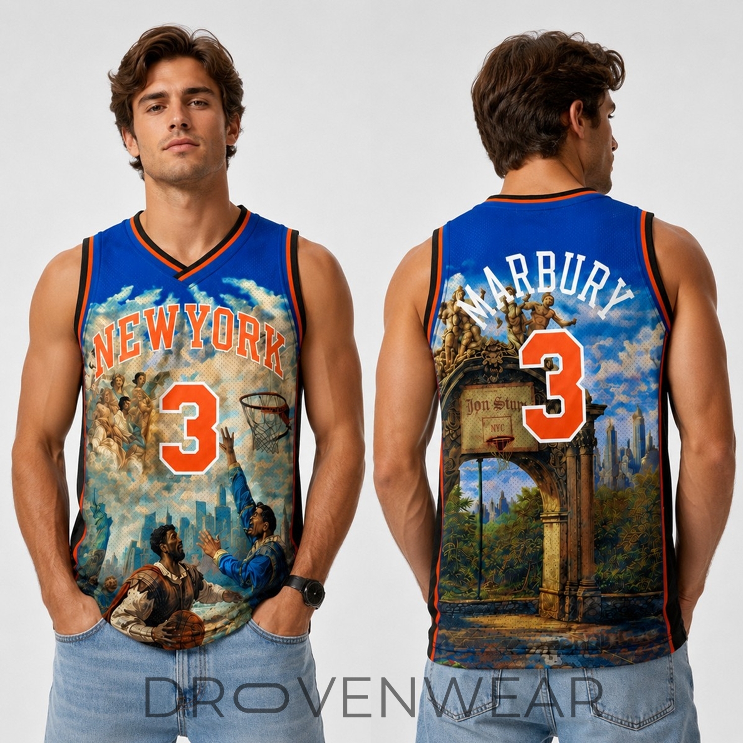2026 New York Knicks Stephon Marbury Hardwood Basketball Jersey 2026 New York Knicks Stephon Marbury Hardwood Basketball Jersey