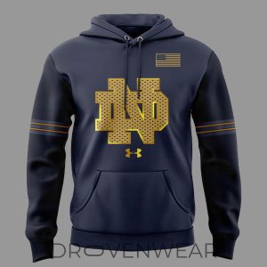 2026 Notre Dame Fighting Irish Shamrock Series Hoodie by Drovenwear.com