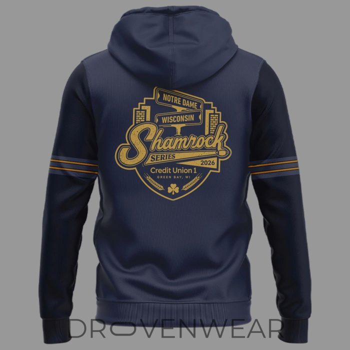 2026 Notre Dame Fighting Irish Shamrock Series Hoodie - Image 3