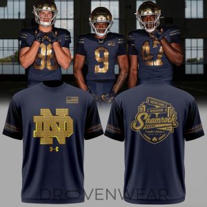 2026 Notre Dame Fighting Irish Shamrock Series Tshirt by Drovenwear.com