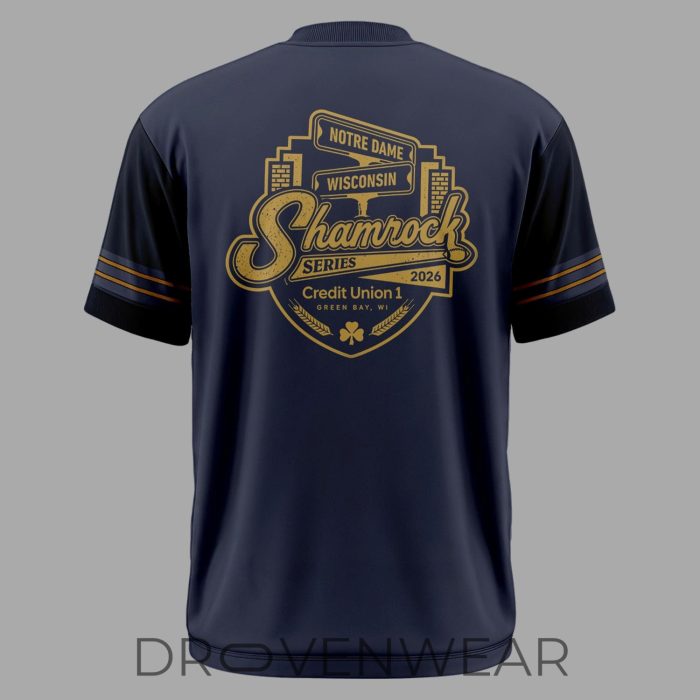 2026 Notre Dame Fighting Irish Shamrock Series Tshirt - Image 3