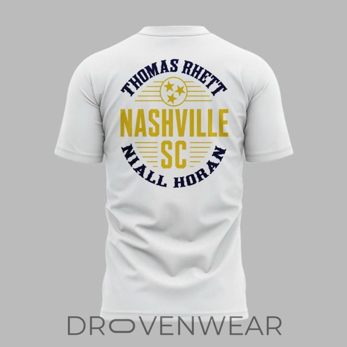 2026 Thomas Rhett & Niall Horan x Nashville SC White Shirt - Image 3