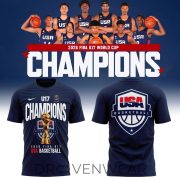 2026 USA Basketball FIBA U17 World Cup Champions Commemorative T-Shirt