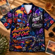 40th Aniversary Hawaiian Shirt - Personalized Gifts 03hadh - Image 2