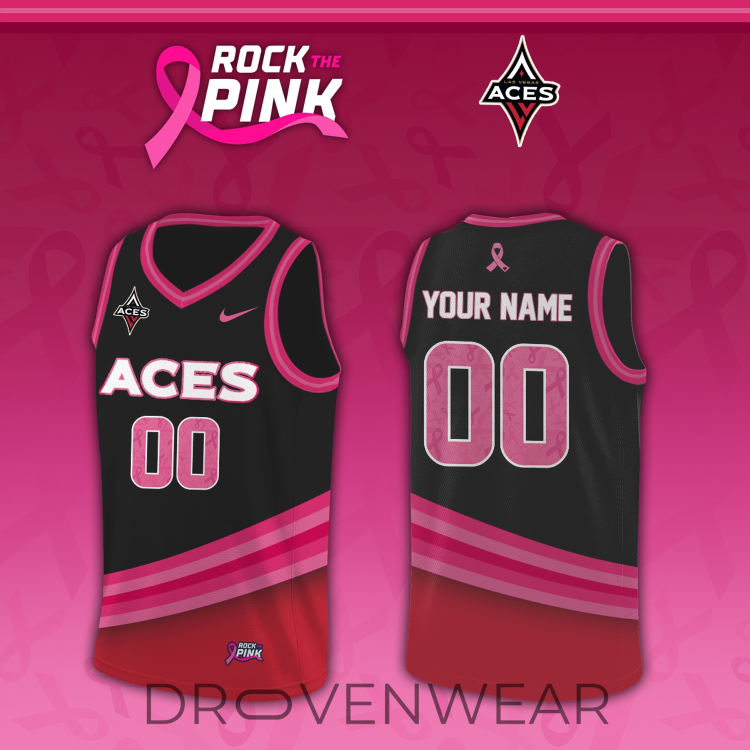 ALL TEAM WNBA x Rock The Pink 2026 Limited Edition Jersey ALL TEAM WNBA x Rock The Pink 2026 Limited Edition Jersey