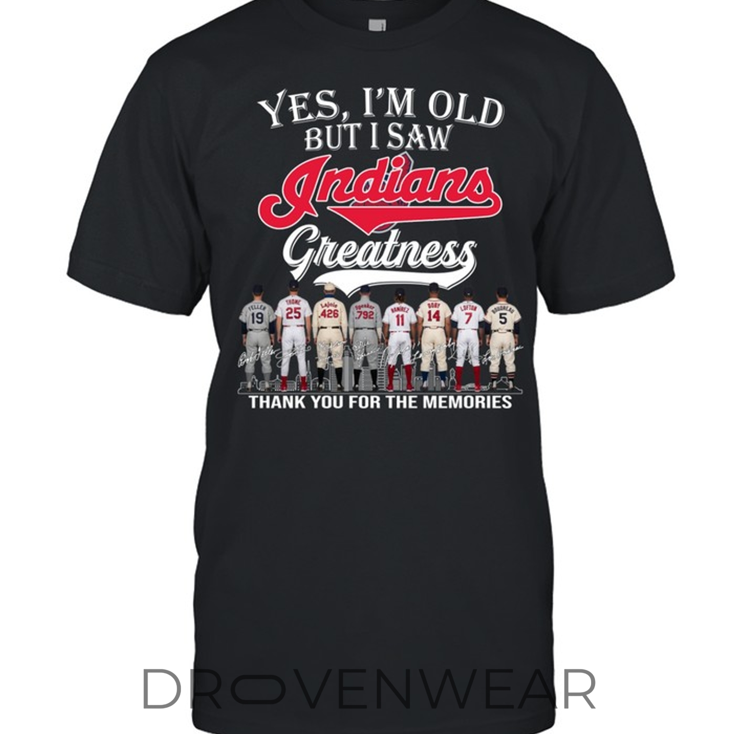 Abbey Road Yes, I'm Old But I Saw Browns Greatness Cleveland Guardians - Unisex T-Shirt Abbey Road Yes, I'm Old But I Saw Browns Greatness Cleveland Guardians - Unisex T-Shirt