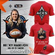Aces Becky Hammon 2026 WNBA All-Star Coach Shirt - Image 3