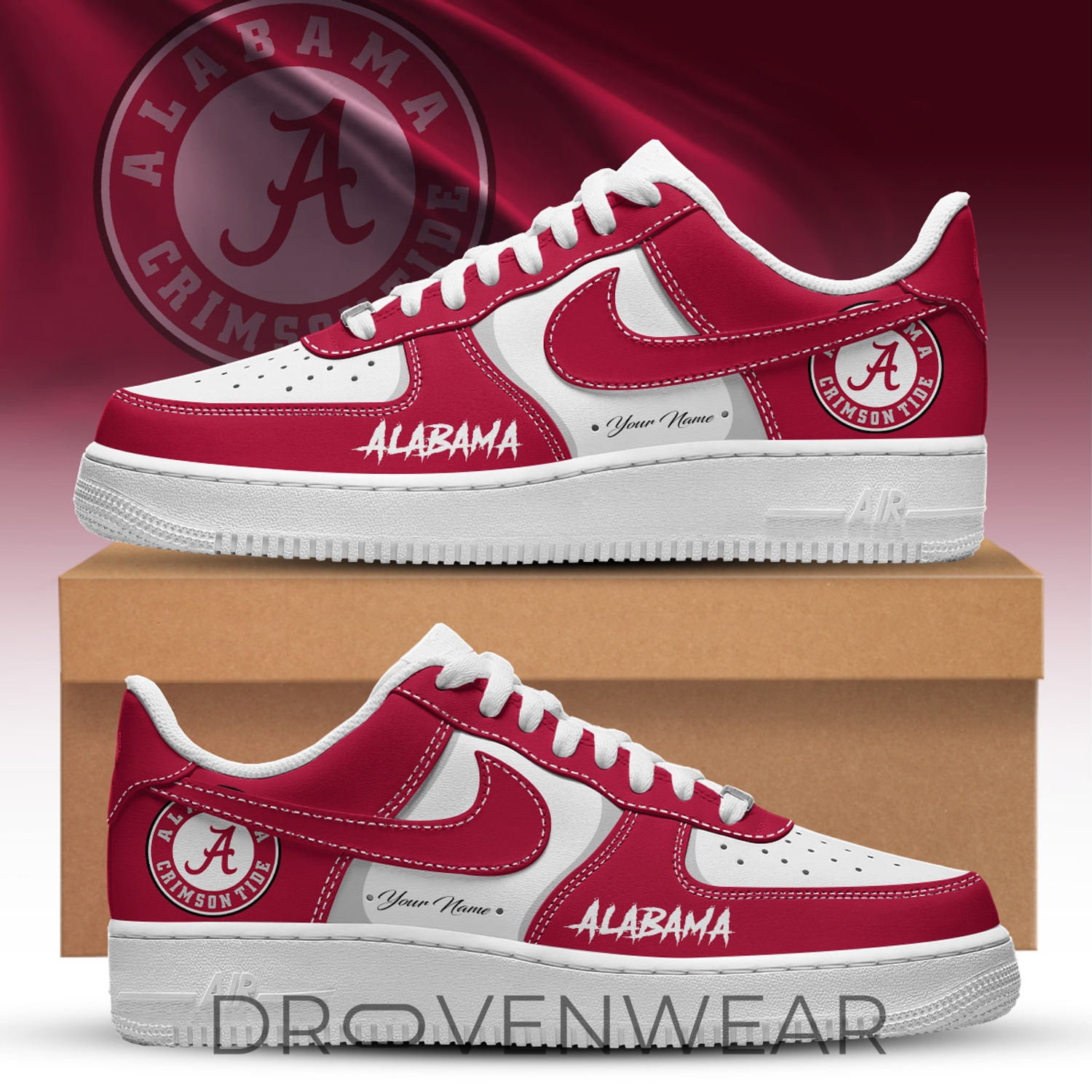 Alabama Crimson Tide Special Heritage 2026 Limited Edition Shoes #2 Alabama Crimson Tide Special Heritage 2026 Limited Edition Shoes #2