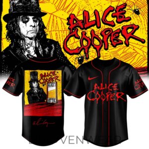 Alice Cooper alices Attic Tour 2026 Baseball Jersey Ver2 by Drovenwear.com