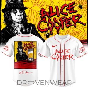 Alice Cooper alices Attic Tour 2026 Baseball Jersey Ver3 by Drovenwear.com