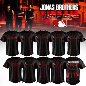 All Team MLB x Jonas Brothers The Burning Up Tour 2026 Jersey by Drovenwear.com