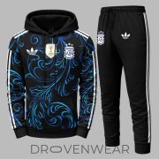 Argentina FIFA World Cup 2026 Away Personalized Hoodie - Image 3