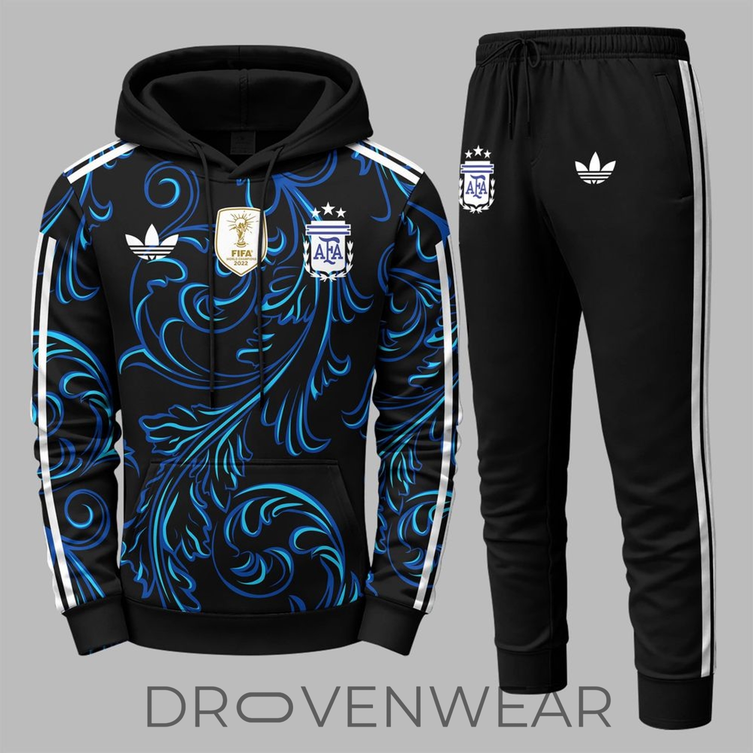 Argentina FIFA World Cup 2026 Away Personalized Hoodie Argentina FIFA World Cup 2026 Away Personalized Hoodie