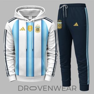 Argentina FIFA World Cup 2026 Home Personalized Hoodie by Drovenwear.com