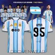 Argentina x BTS Haft Time Show 2026 Signature Jersey - Image 8