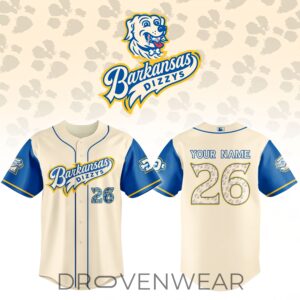 Arkansas Travelers Barkansas Dizzys Limited Jersey by Drovenwear.com