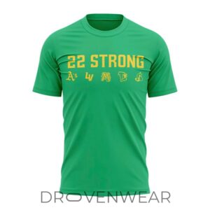 Athletics 22 Strong Green Lasko Baseball Special Shirt by Drovenwear.com