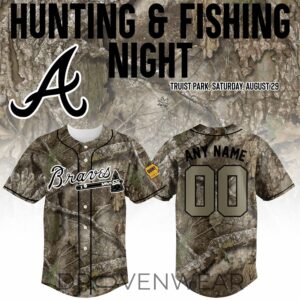 Atlanta Braves Hunting And Fishing Night 2026 Jersey by Drovenwear.com