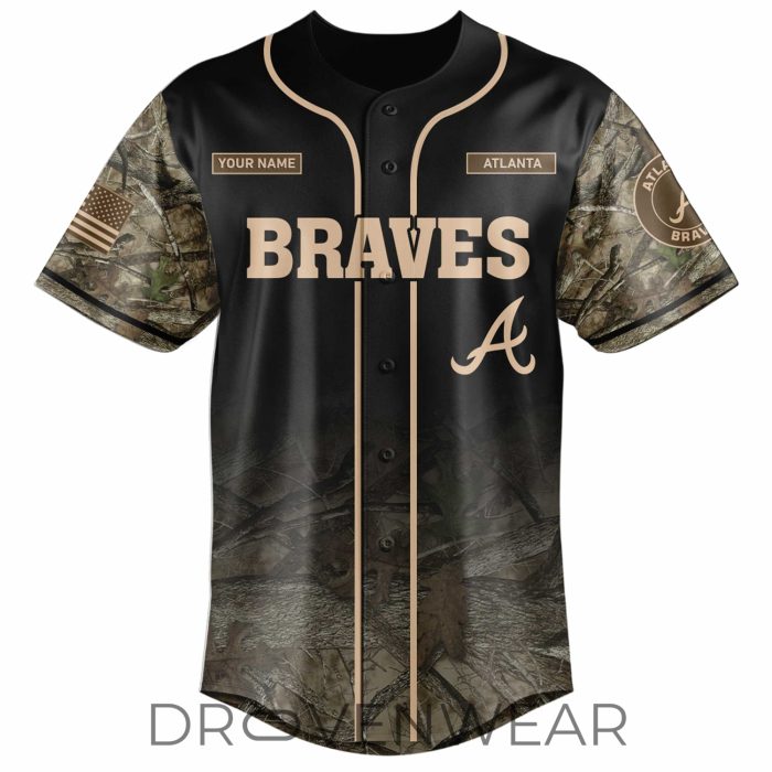 Atlanta Braves x Deer Hunting Limited Edition Jersey - Image 2