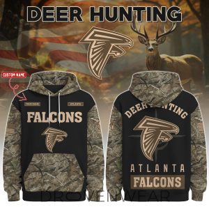 Atlanta Falcons Deer Hunting Limited Edition Hoodie by Drovenwear.com