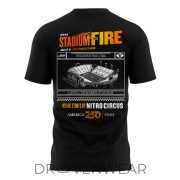 BYU Football x Brad Paisley Stadium Of Fire Tour Black Limited Edition Shirt - Image 3