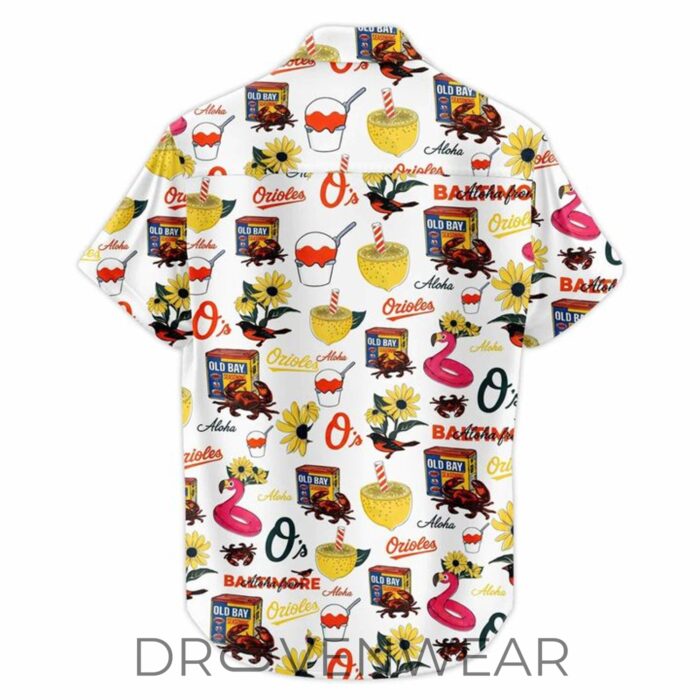 Baltimore Orioles Birdland Summer Tribute 2026 Hawaiian Aloha Shirt - Image 3