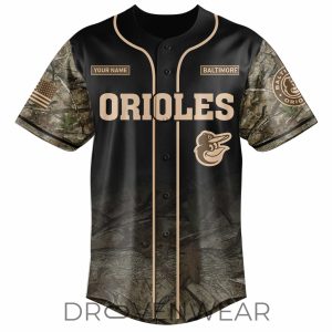 Baltimore Orioles x Deer Hunting Limited Edition Jersey by Drovenwear.com