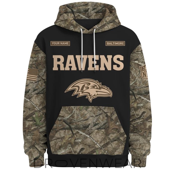 Baltimore Ravens Deer Hunting Limited Edition Hoodie - Image 2