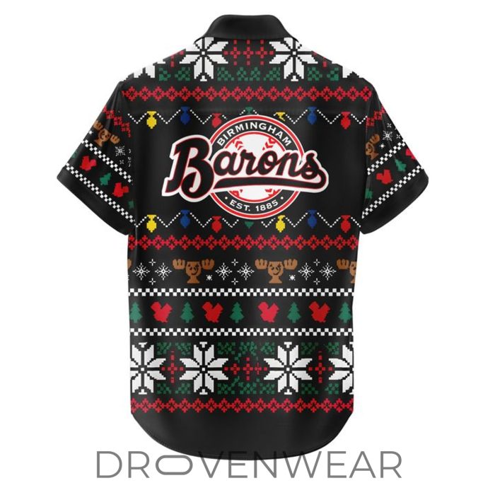 Birmingham Barons x Christmas Vacation Holiday Theme 2026 Hawaiian Shirt - Image 3